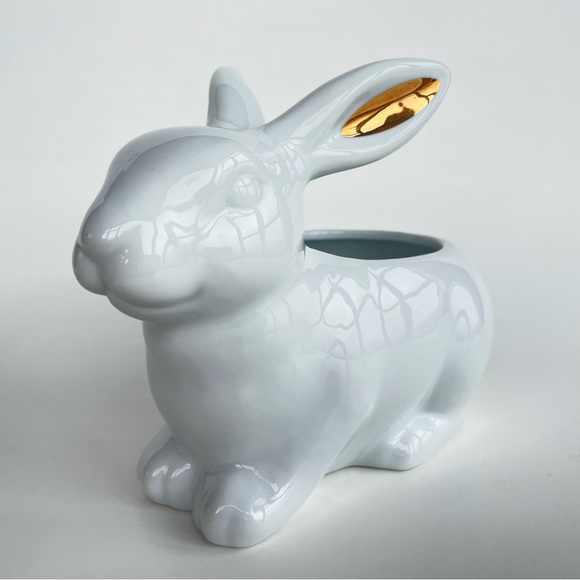 Threshold Rabbit-Shaped Porcelain Candy Dish - Picture 4 of 14